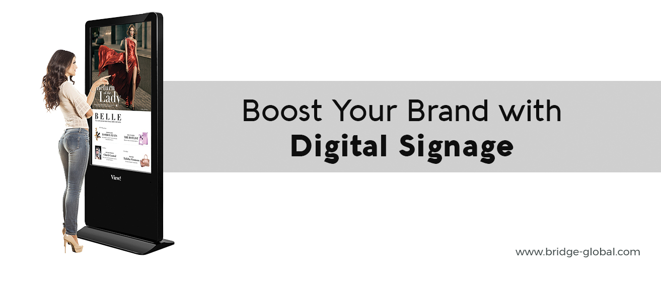 Why Should You Choose Digital Signage to Create Excellent Brand Experiences?