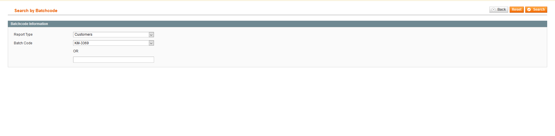 Magento Admin